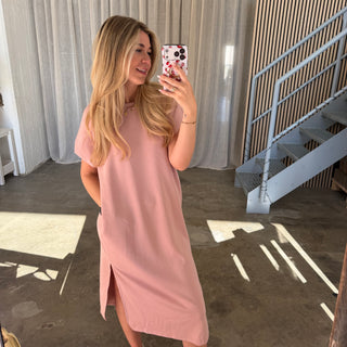 Oversize Kleid Molly - Altrosa
