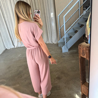 Classy Jumpsuit - Altrosa