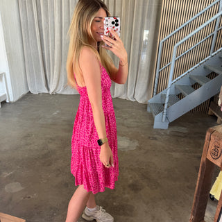 Sommerkleid Amy - Leo Pink
