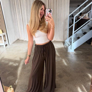 Basic Stoffhose - Espresso (XS-XXL)