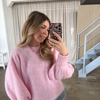 Strickpullover Trumpets - Rosa
