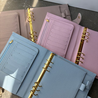 De Luxe Binder Ringbuch A5 - Stoff Edition