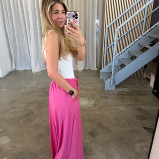 Basic Stoffhose -  Pinky (XS-XXL)
