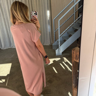 Oversize Kleid Molly - Altrosa