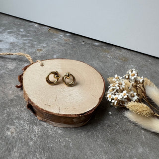 Round Knots Stecker | Gold