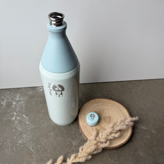 Teddy Bottles - 1 Liter - Frozen Blue