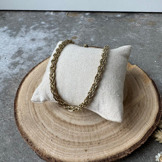 Chunky Swirl Kette | Gold