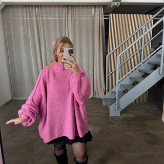 Oversized Pulli - Pink