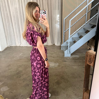 Bluse Amalfi Bloom - Berry