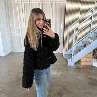 Alpen Jacke - Schwarz