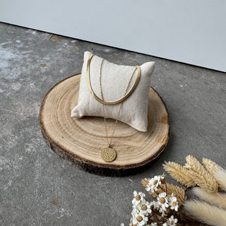 Snake Amulett Kette | Gold