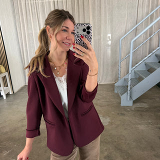 Normalsize Blazer - Bordeaux