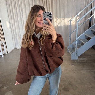 Teddy Jacke Lua - Braun