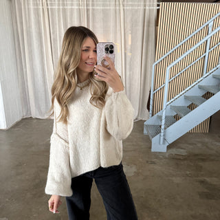 Chunky Pulli - Creme