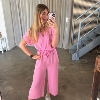 Classy Jumpsuit - Pink
