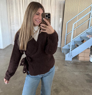 Wickeljacke - Dunkelbraun