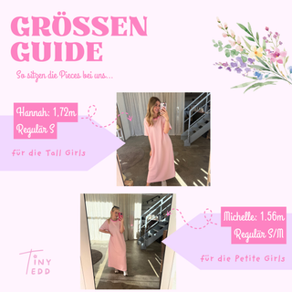 Oversize Kleid Molly - Double Blue | TALL