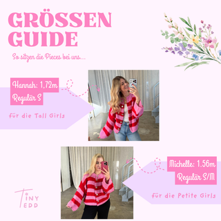 Strickjacke Mila - Beige x Creme