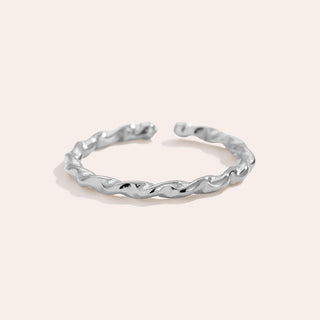 Swirl Ring | Silber