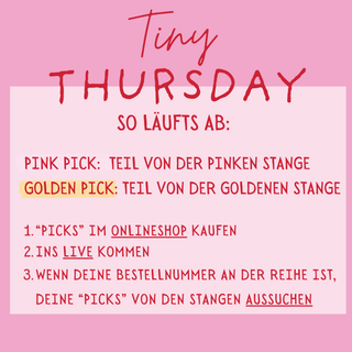 LIVE SPECIAL - TINY THURSDAY -  ABVERKAUF (06.08.)