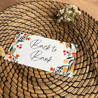 Back to Bank Special Inlay A6